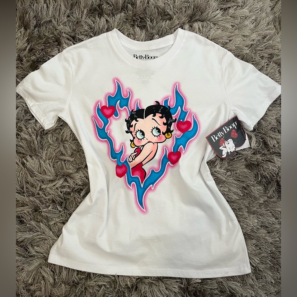 SOLD! Vintage Betty Boop Oversized Style T-Shirt